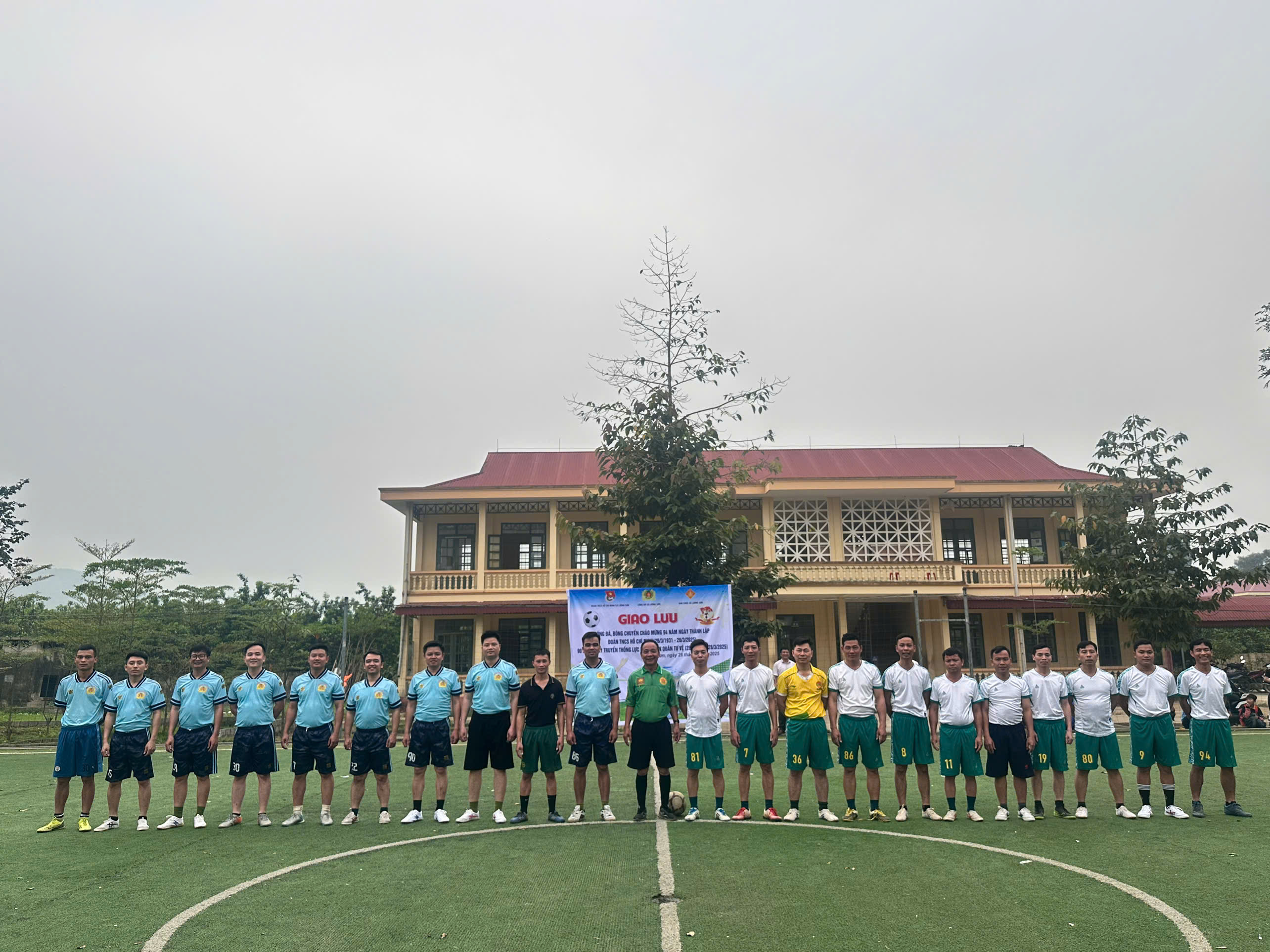 GIAO LƯU BÓNG ĐÁ NAM, BÓNG CHUYỀN HƠI NỮ CHÀO MỪNG KỶ NIỆM 94 NĂM NGÀY THÀNH LẬP ĐOÀN TNCSHCM  (26/3/1931-26/3/2025)