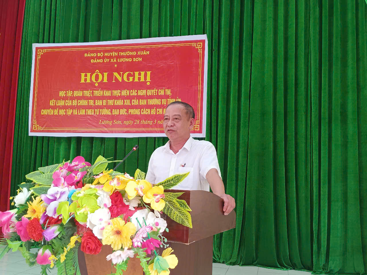 hội nghị triển khai các Chỉ thị, Nghị quyết, Kết luận của Bộ Chính trị, Ban Bí thư khóa XIII, của BTV Tỉnh ủy; Chuyên đề học tập và làm theo tư tưởng, đạo đức, phong cách Hồ Chí Minh năm 2025  