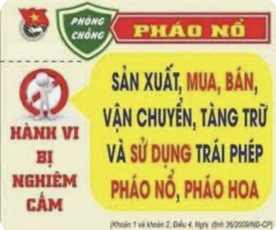 Tuyên truyền phòng, chống Pháo nổ trong dịp Tết nguyên đán Ất Tỵ năm 2025