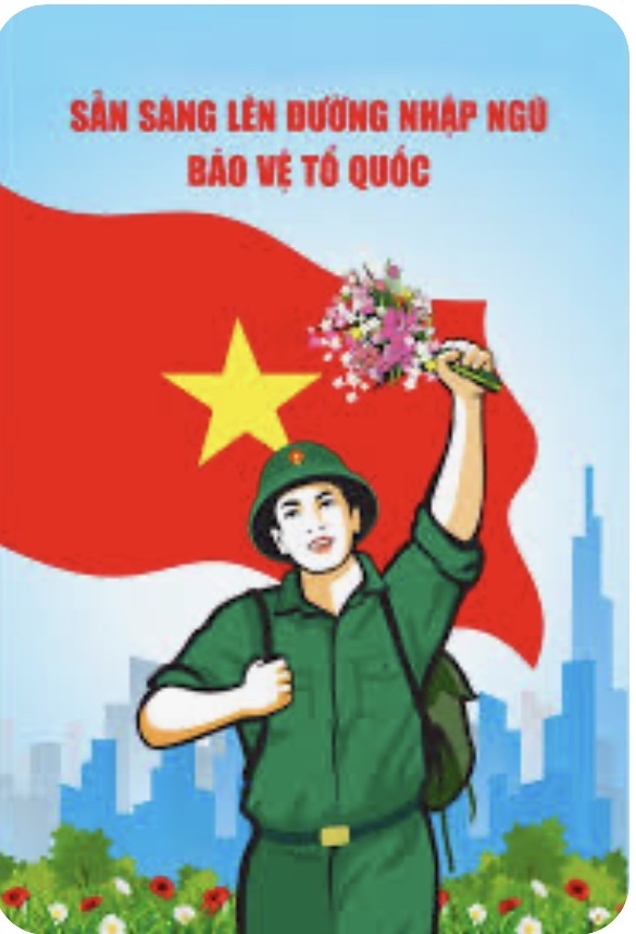BÀI TUYÊN TRUYỀN VẬN ĐỘNG THANH NIÊN LÊN ĐƯỜNG NHẬP NGŨ NĂM 2025