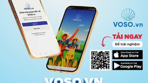 Voso Sàn thương mại điện tử nâng tầm nông sản Việt