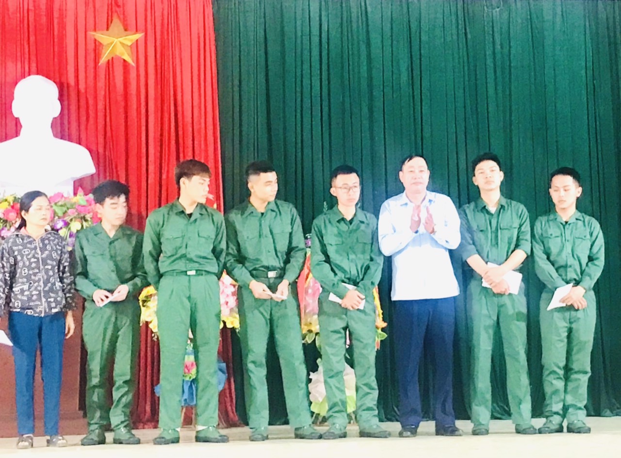 Xã Định Công sẵn sàng cho ngày hội giao quân năm 2024