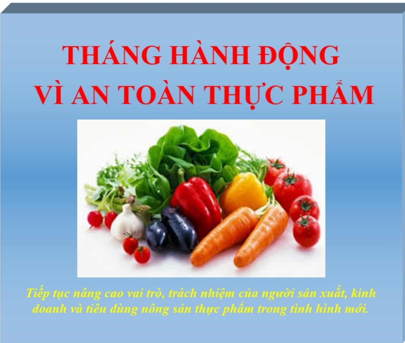 Triển khai kế hoạch tháng hành động vệ sinh an toàn thực phẩm.
