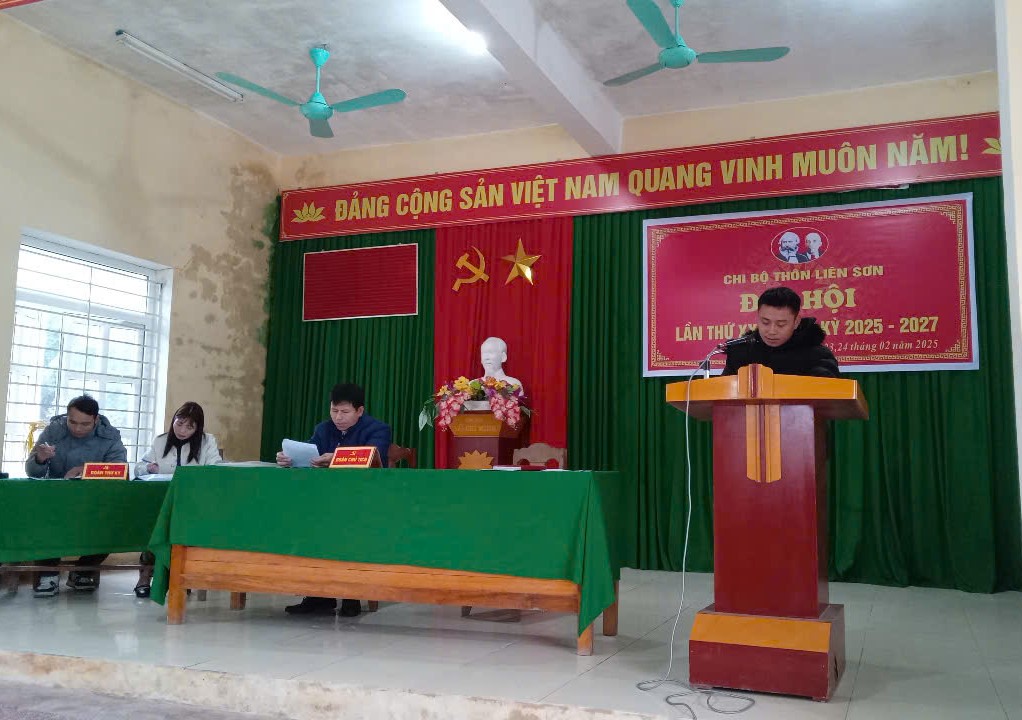 Xuân Lẹ chỉ đạo thành công đại hội các chi bộ trực thuộc, nhiệm kỳ 2025-2027