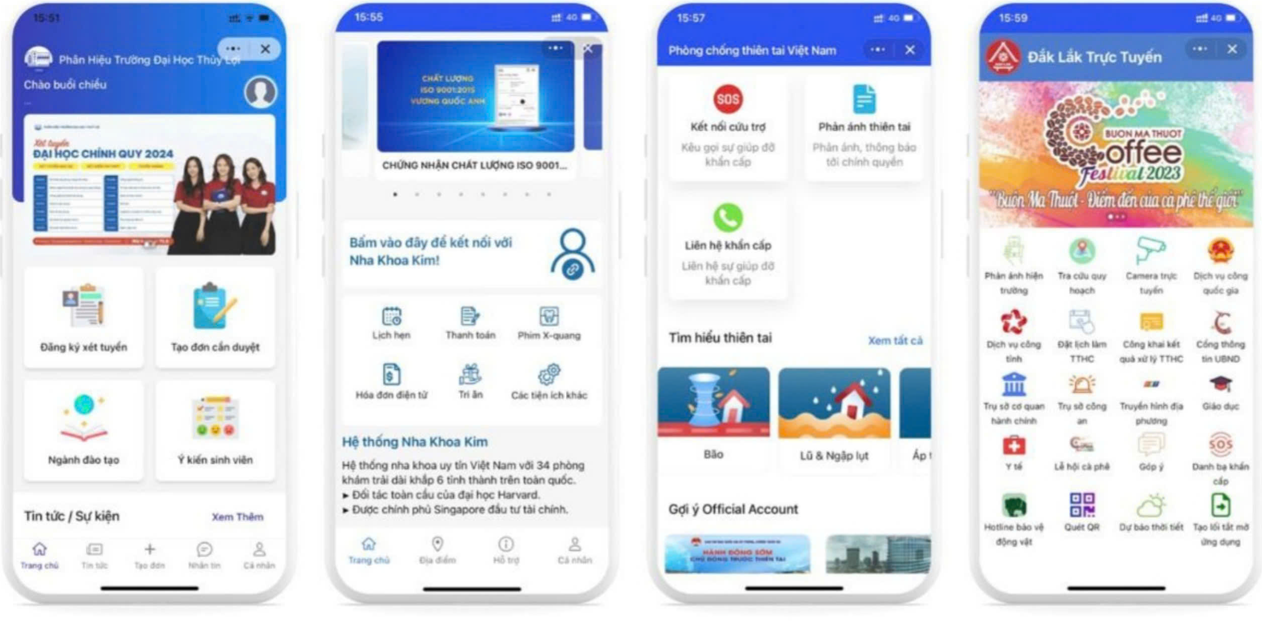 5 điều cần biết về Zalo Mini App cho khối Nhà nước và Tiện ích