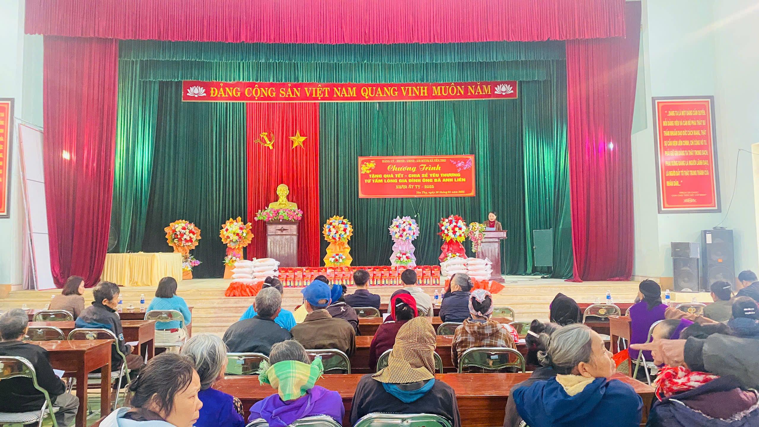 CHƯƠNG TRÌNH XUÂN YÊU THƯƠNG-TẾT NGUYÊN ĐÁN ẤT TỴ NĂM 2025