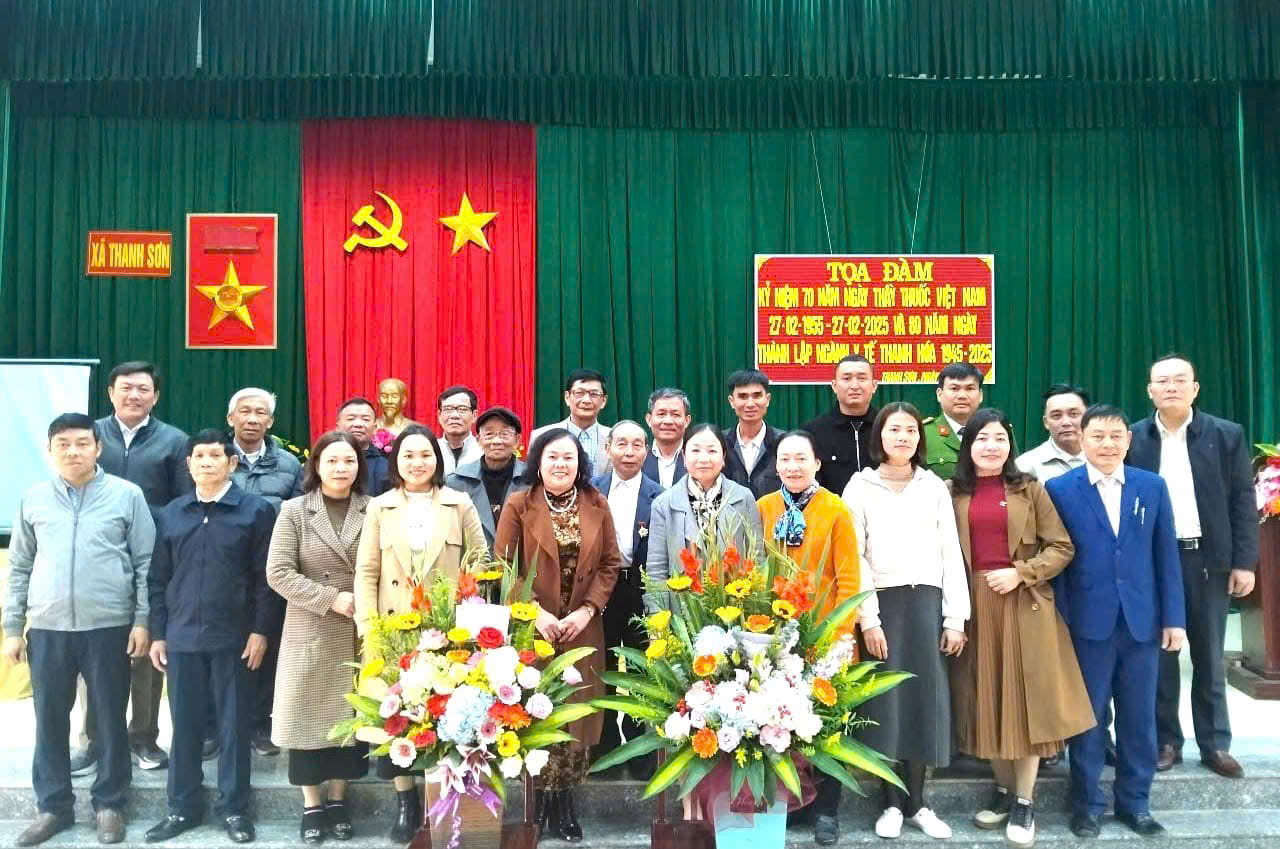 KỶ NIỆM 70 NĂM NGÀY THẦY THUỐC VIỆT NAM  (27/2/1955 - 27/2/2025) VÀ 80 NĂM THÀNH LẬP NGHÀNH Y TẾ  THANH HÓA (1945-1925)