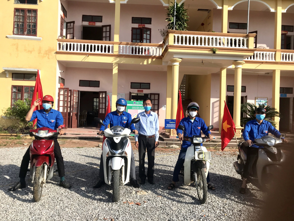 Xã Định Hải triển khai các biện pháp PCD Covid 19