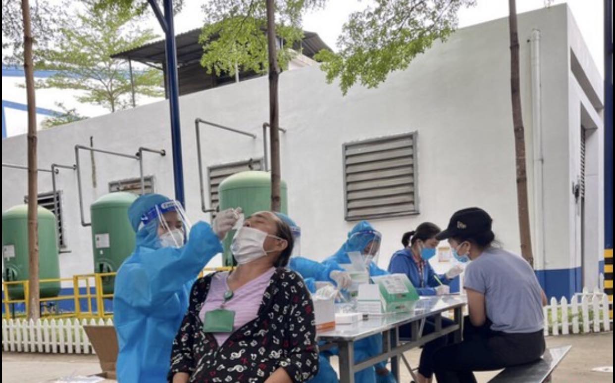 Hơn 10.000 test nhanh tại Công ty TNHH Giày Annora Việt Nam âm tính với SARS-CoV-2
