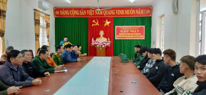 Hội đồng nghĩa vụ quân sự thị trấn Thống Nhất tổ chức gặp mặt thanh niên lên đường nhập ngũ năm 2025 và thanh niên hoàn thành nghĩa vụ quân sự trở về địa phương