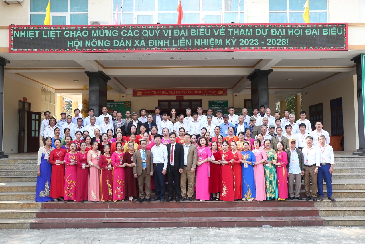 Đại hội Nông dân xã Định Liên nhiệm kỳ 2023-2028
