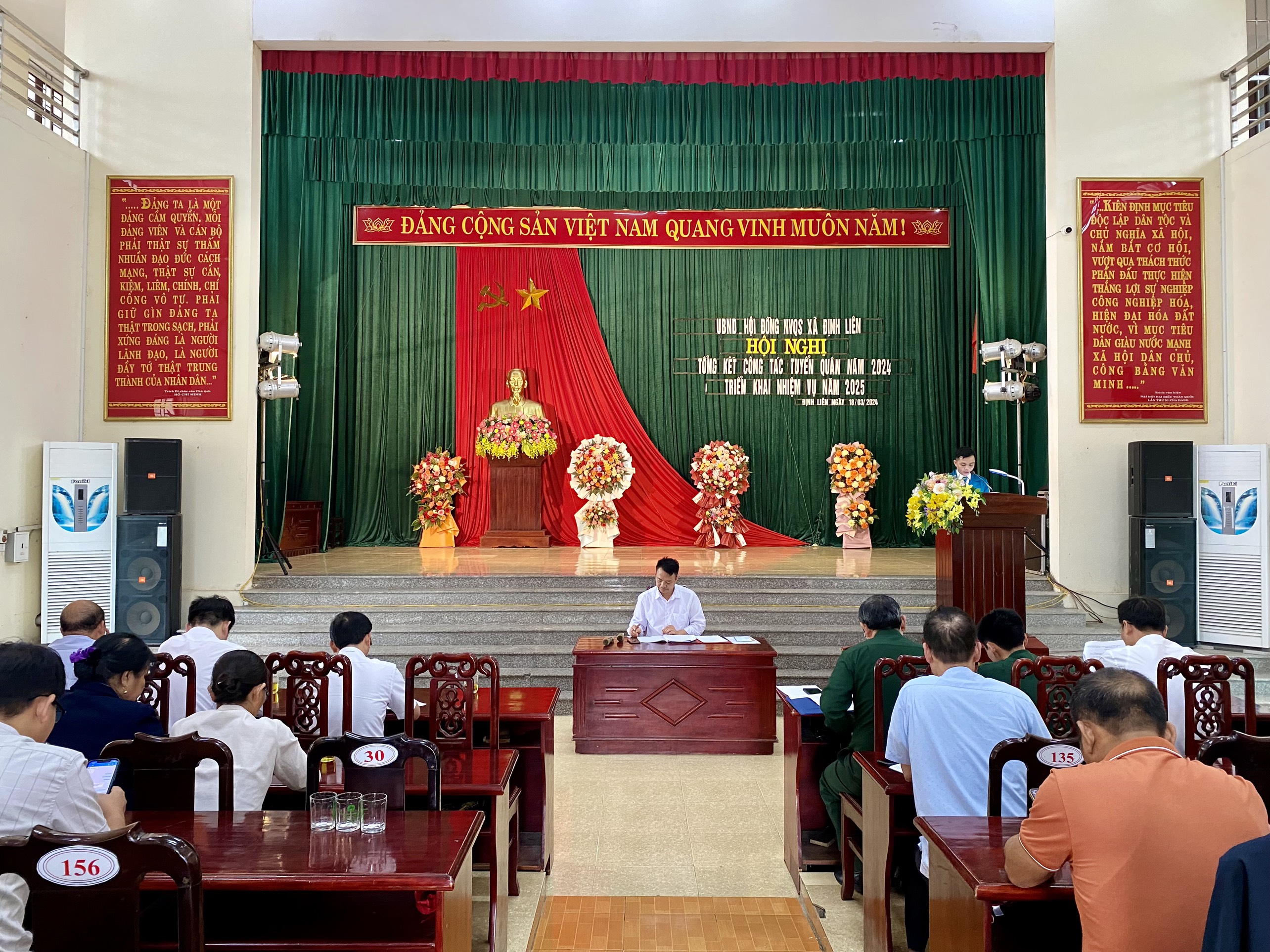 UBND – Hội đồng NVQS xã Định Liên tổ chức hội nghị tổng kết công tác tuyển quân năm 2024, triển khai phương hướng nhiệm vụ tuyển quân năm 2025.