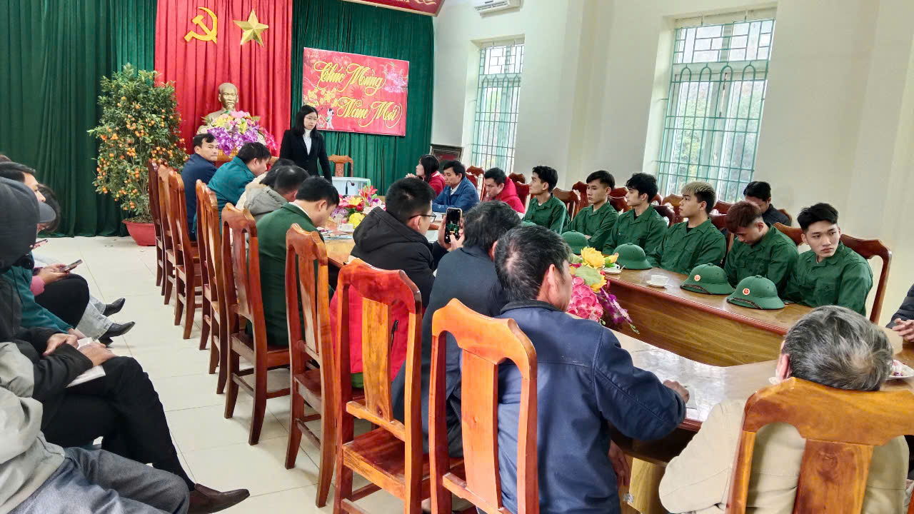 Tổ chức gặp mặt Thanh Niên lên đường nhặp ngũ năm 2024