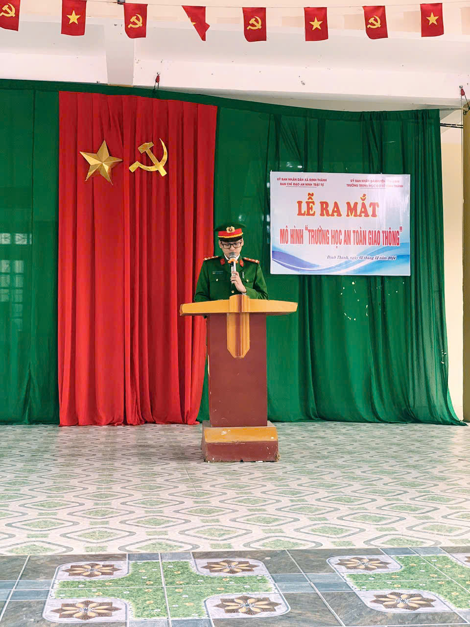 Lễ ra mắt mô hình “Trường học an toàn giao thông”