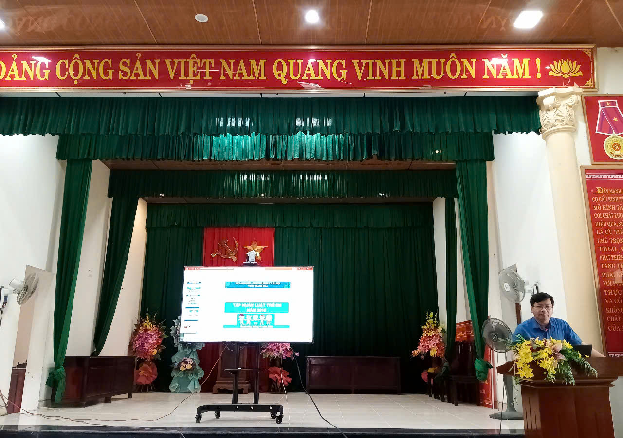 TẬP HUẤN, TRUYỀN THÔNG VỀ BẢO VỆ CHĂM SÓC TRẺ EM, PHÒNG CHỐNG TAI NẠN THƯƠNG TÍCH TRẺ EM