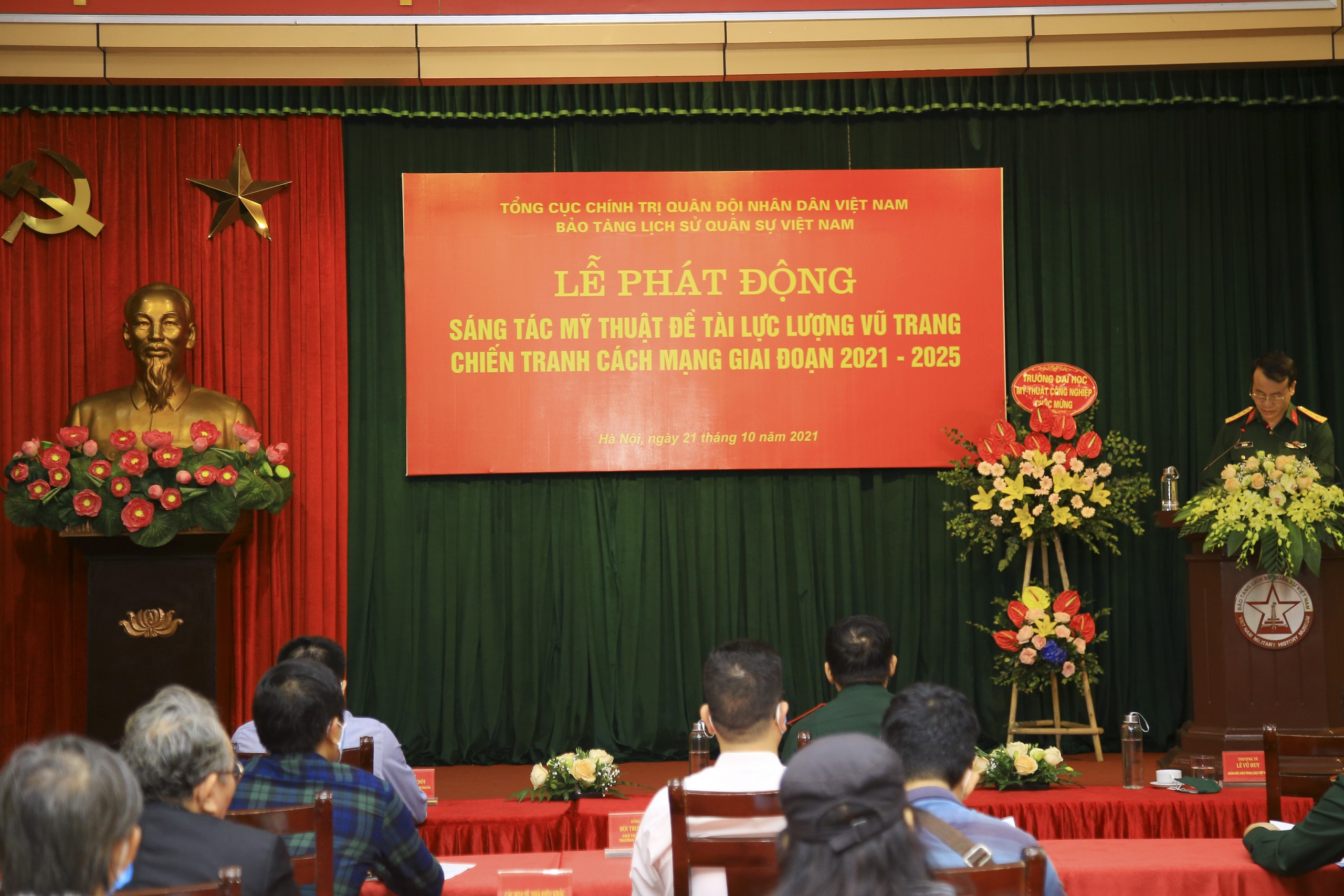 Phát động cuộc thi sáng tác mỹ thuật về đề tài “Lực lượng vũ trang - Chiến tranh cách mạng”