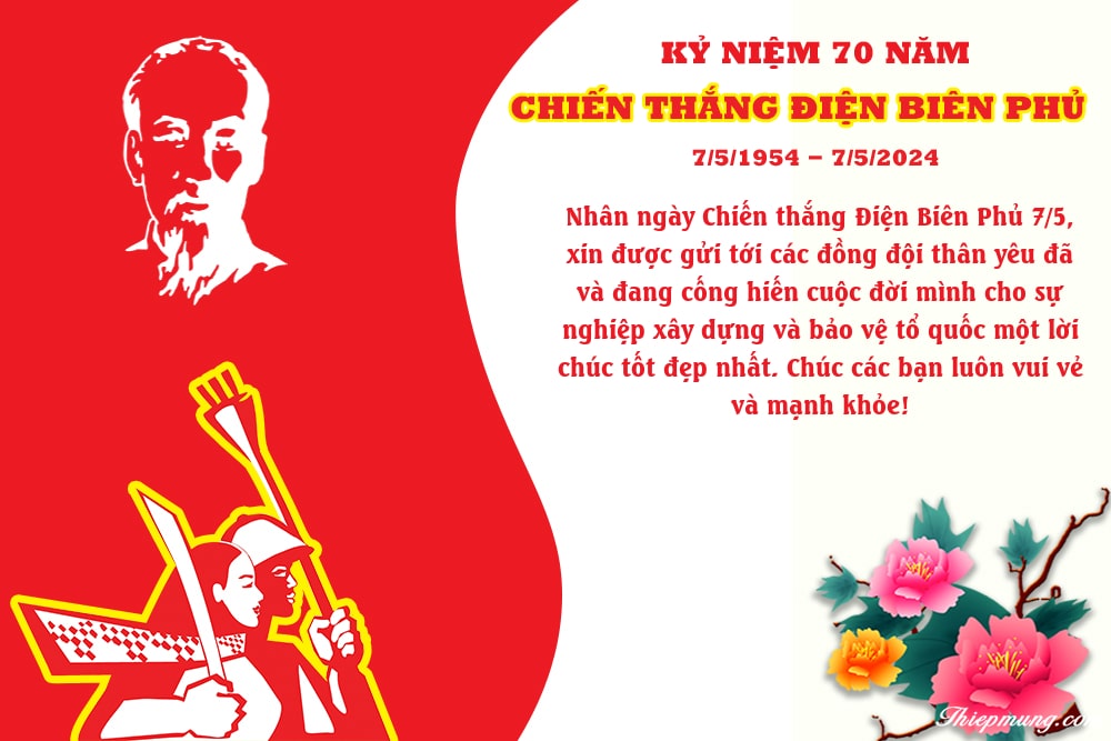 BÀI TUYÊN TRUYỀN KỶ NIỆM 70 NĂM NGÀY CHIẾN THẮNG LỊCH SỬ ĐIỆN BIÊN PHỦ (07/5/1954- 07/5/2024)