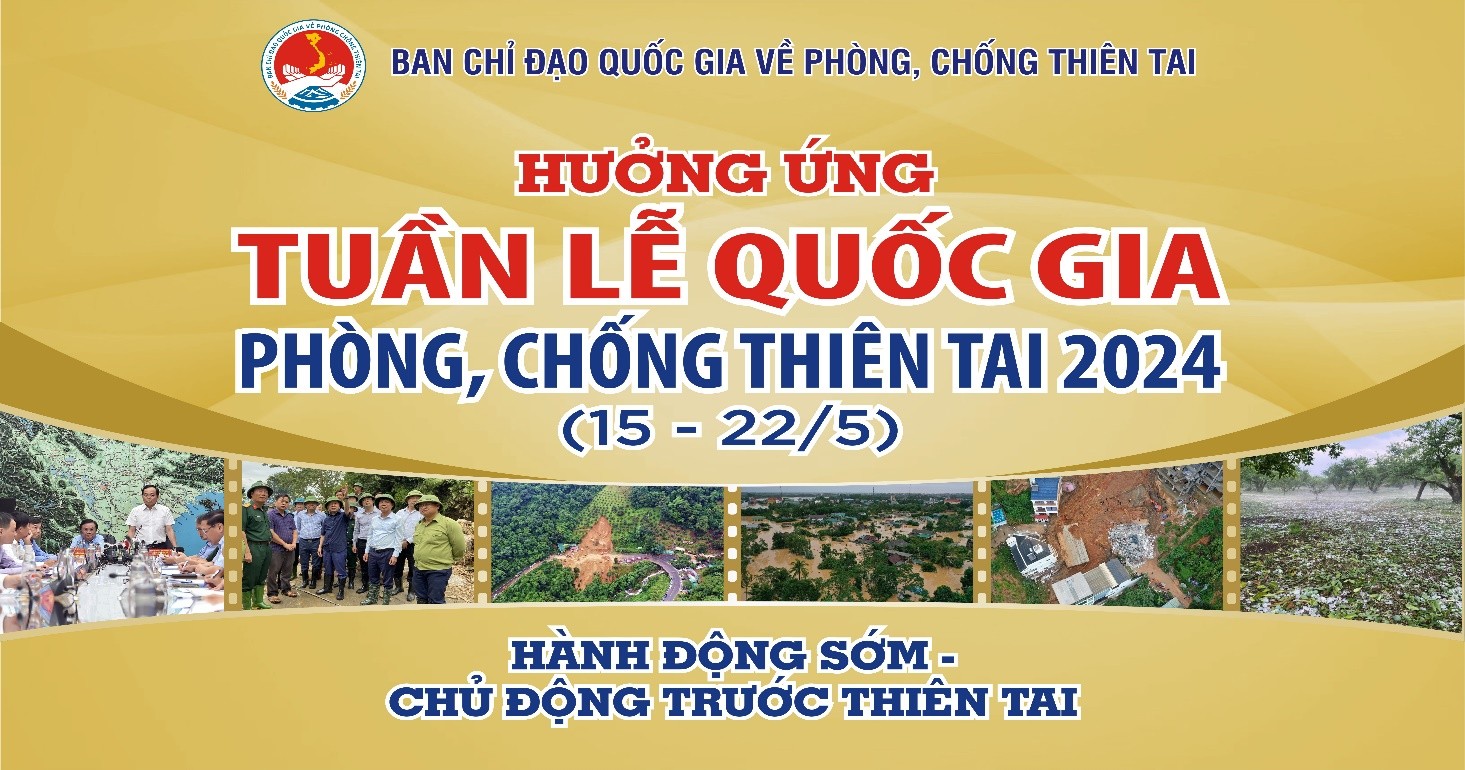 Tuần lễ Quốc gia phòng, chống thiên tai năm 2024