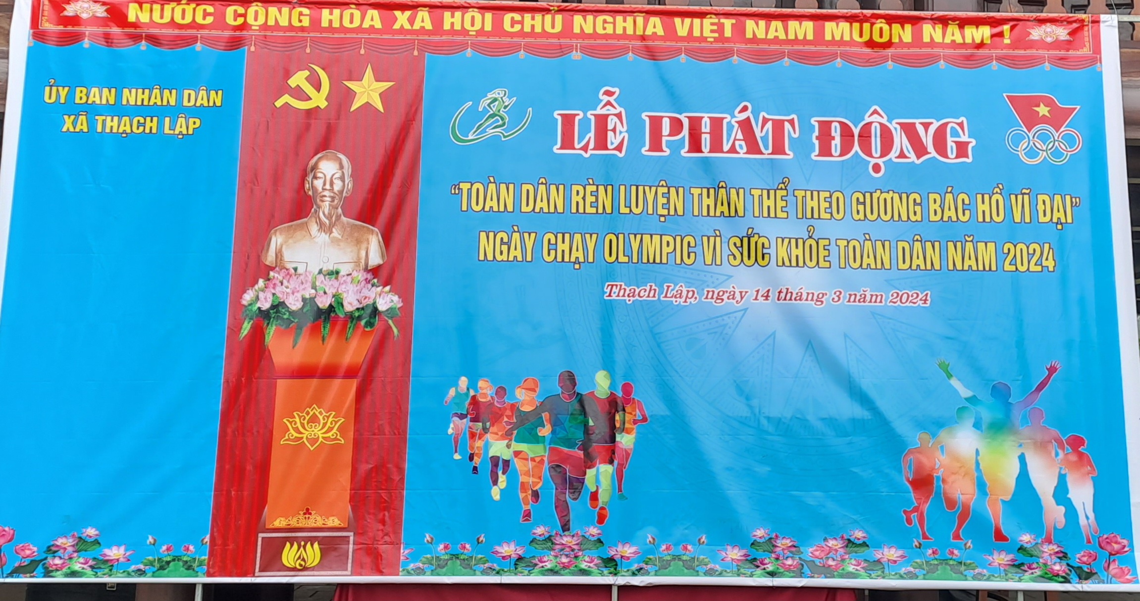 Ngày chạy Olympic vì sức khỏe toàn dânnăm 2024