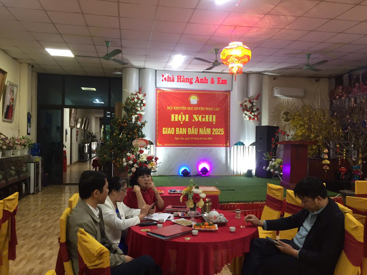 Vận động xây dựng xã hội học tập nhằm hưởng ứng tháng khuyến học của Hội Khuyến học xã Minh Sơn