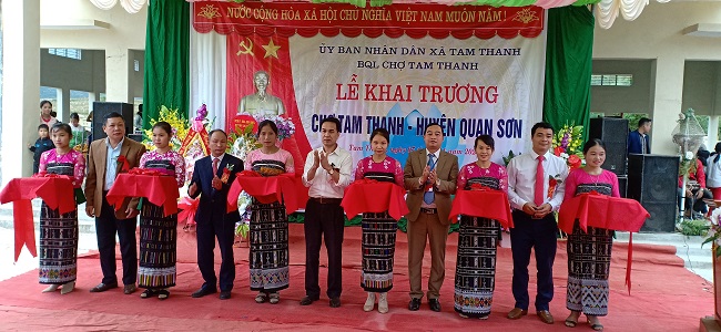 Lễ khai trương chợ biên giới Tam Thanh