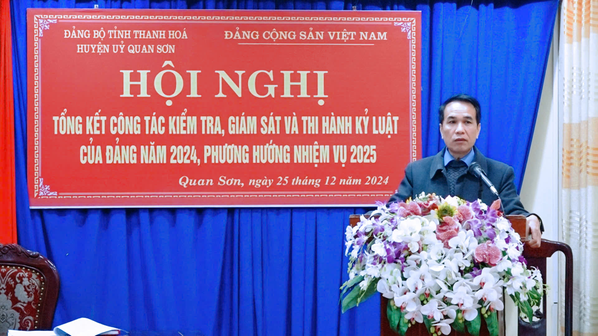 Tổng kết công tác kiểm tra, giám sát và thi hành kỷ luật của Đảng năm 2024, phương hướng, nhiệm vụ năm 2025  ​