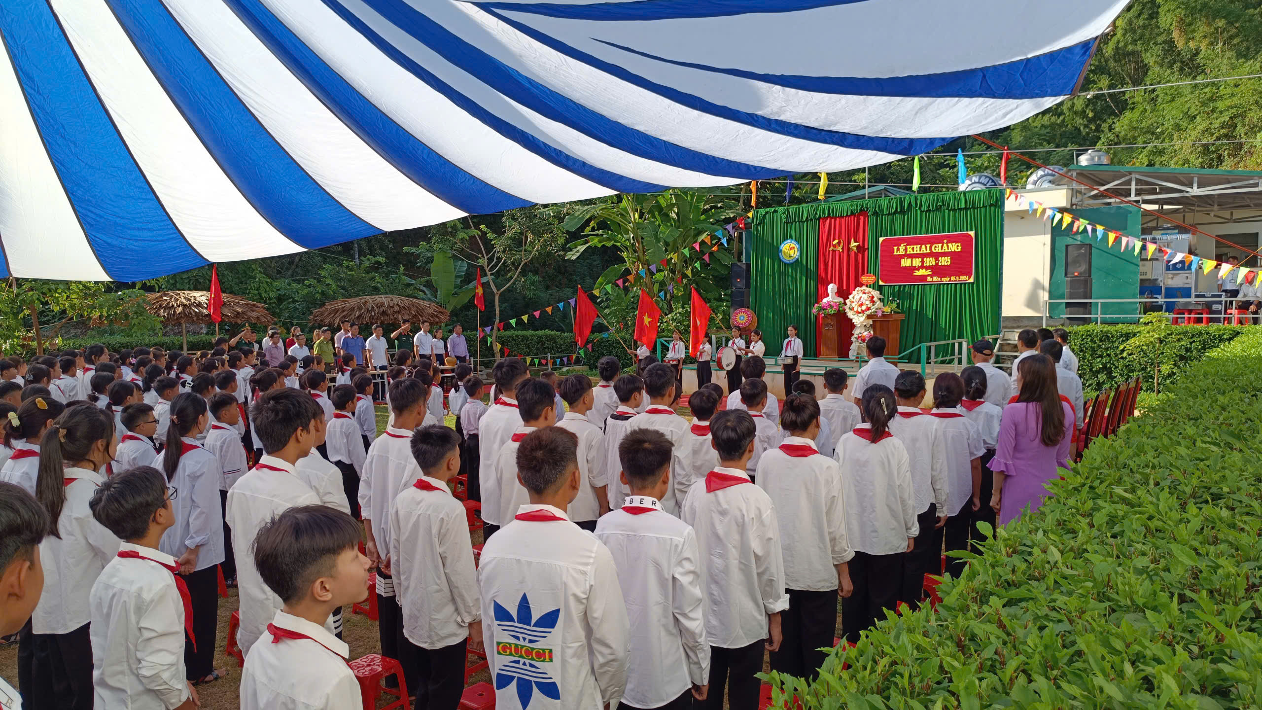 Các cấp học, bậc học trên địa bàn xã Na Mèo đồng loạt Khai giảng năm học mới 2024  2025