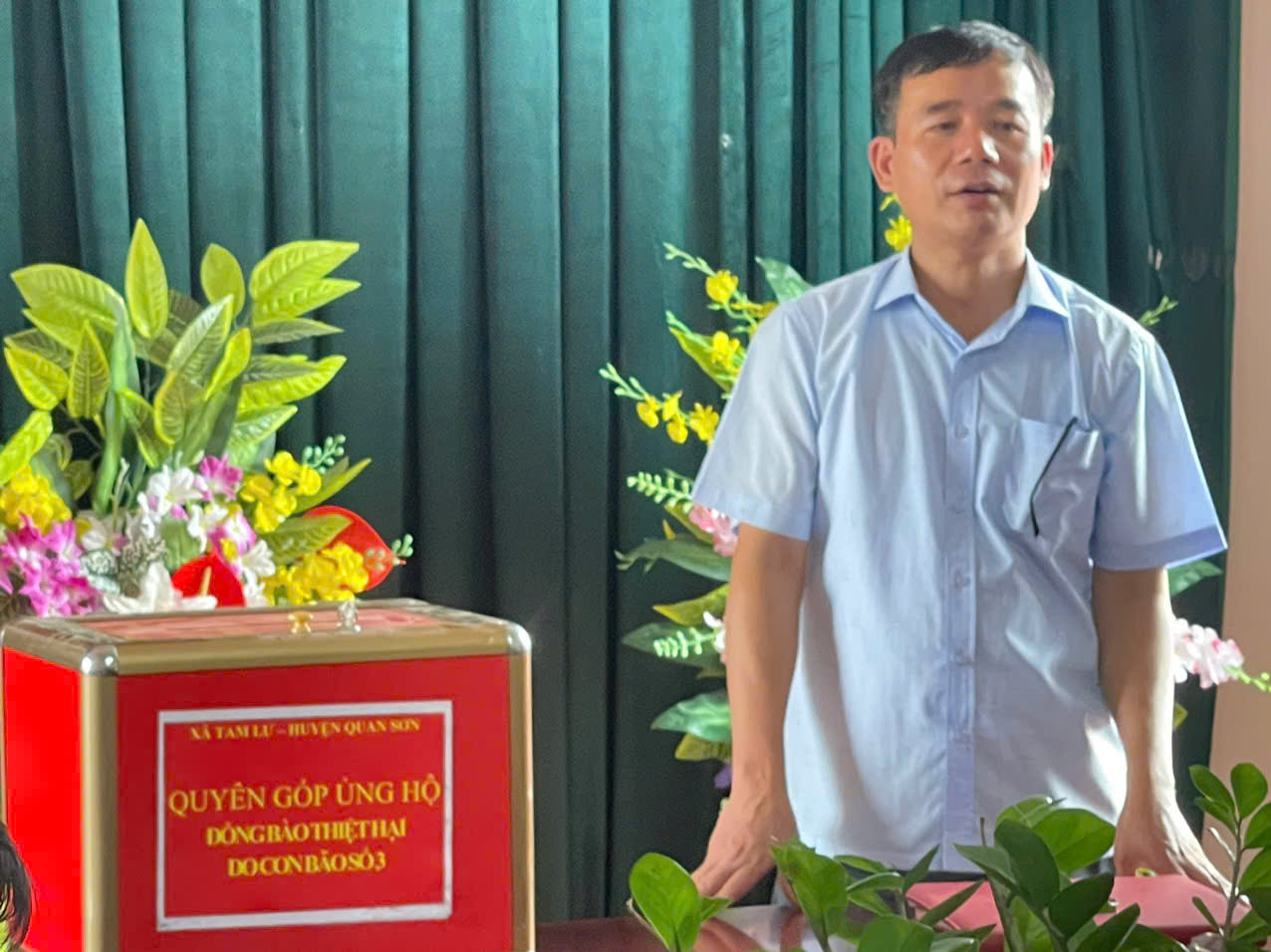MTTQ VIỆT NAM XÃ TAM LƯ KÊU GỌI ỦNG HỘ ĐỒNG BÀO THIỆT HẠI DO CƠN BÃO SỐ 3