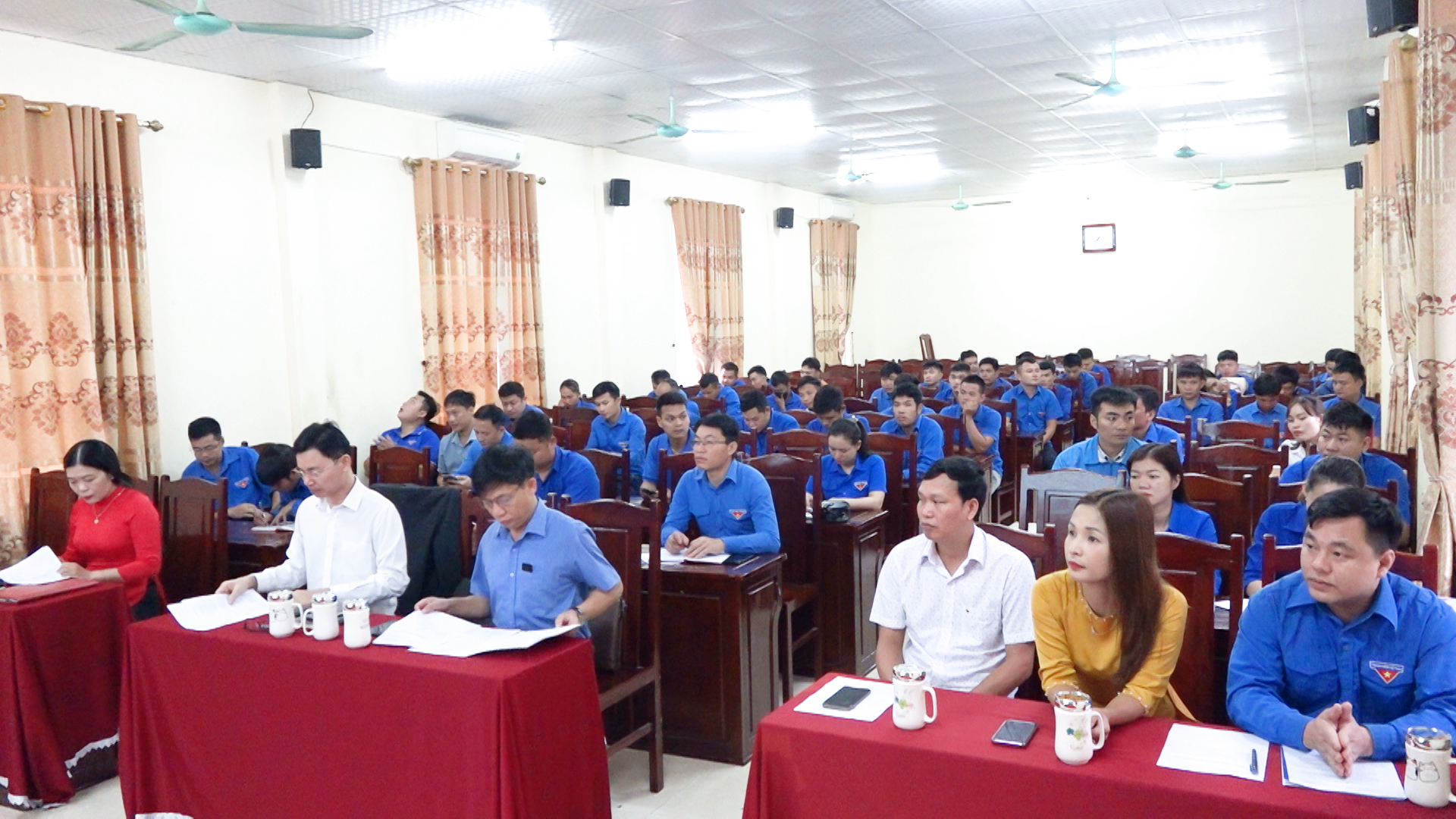 Khai giảng lớp Bồi dưỡng lý luận chính trị và nghiệp vụ dành cho cán bộ đoàn thanh niên ở cơ sở năm 2024.