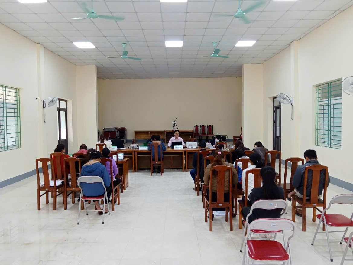 PHIÊN GIAO DỊCH NGÂN HÀNG CHÍNH SÁCH XÃ HỘI TẠI XÃ TRUNG THƯỢNG: HỖ TRỢ NGƯỜI DÂN TIẾP CẬN NGUỒN VỐN ƯU ĐÃI