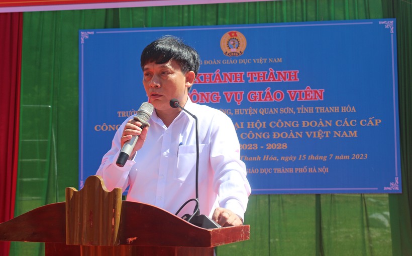 Trao nhà công vụ cho giáo viên trường vùng cao Thanh Hóa ảnh 5