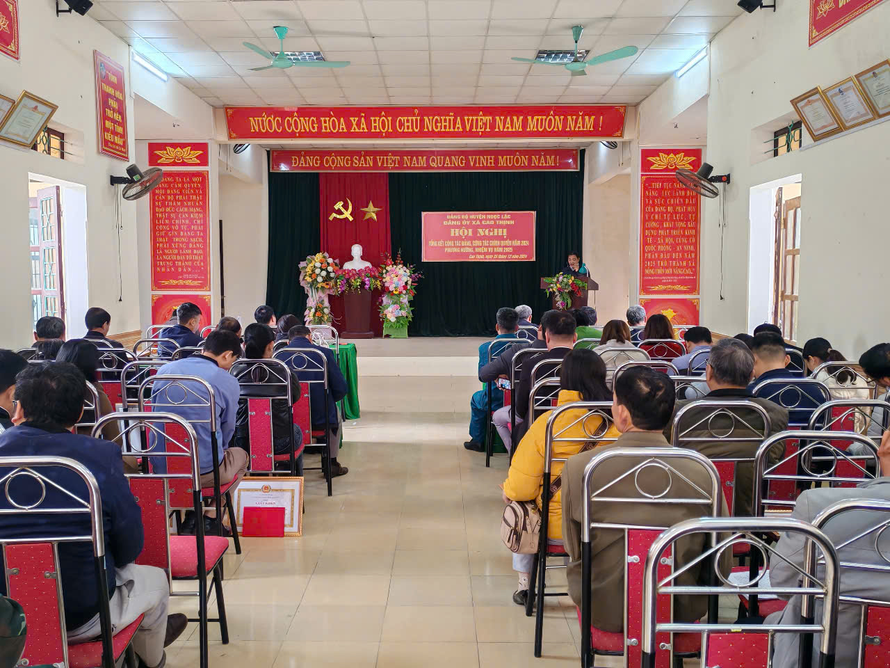 TỔNG KẾT CÔNG TÁC ĐẢNG, CHÍNH QUYỀN NĂM 2024