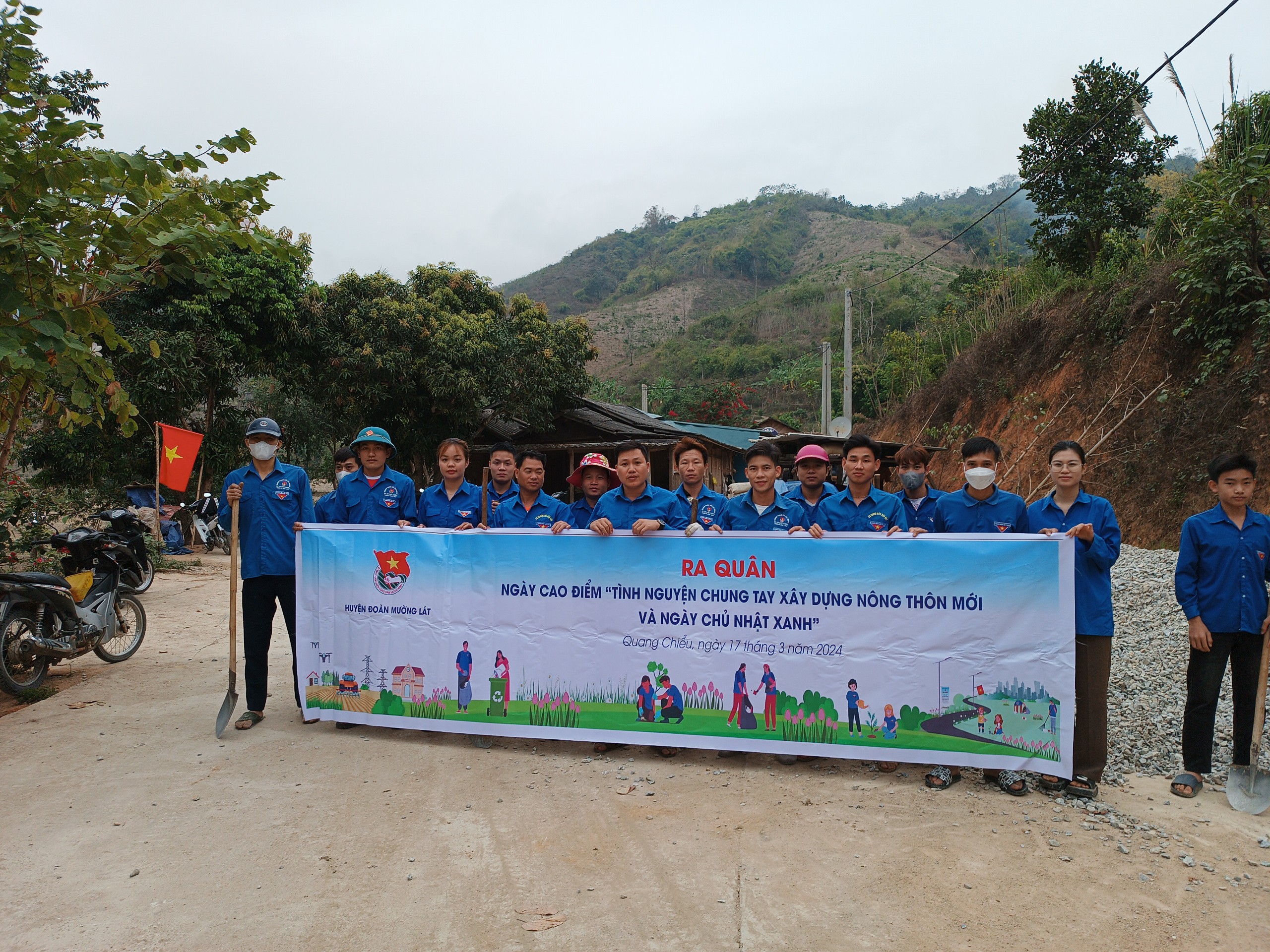 chung tay xây dựng nông thôn mới