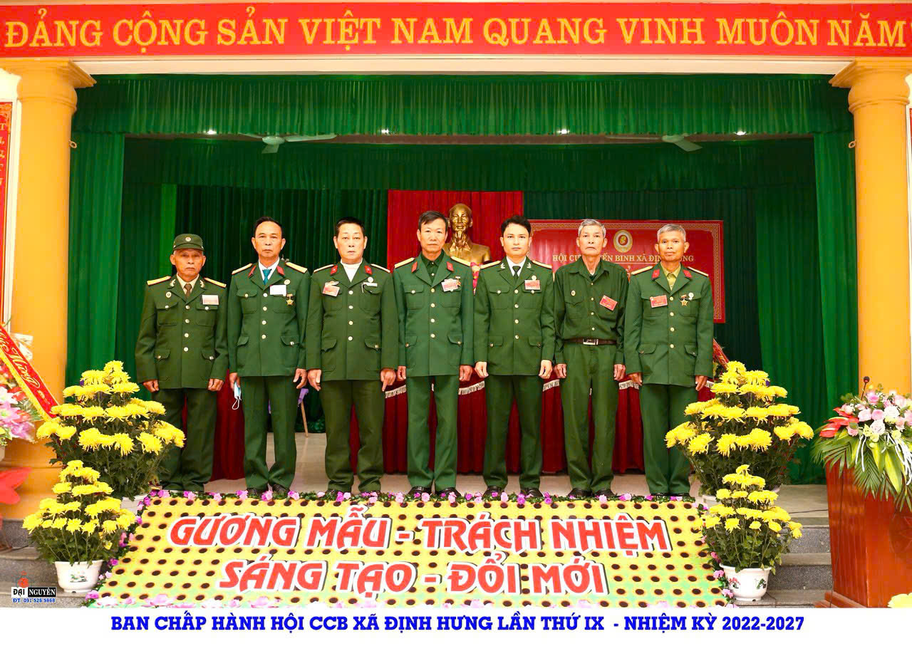 LỊCH SỬ HÌNH THÀNH VÀ PHÁT TRIỂN  CỦA HỘI CỰU CHIẾN BINH XÃ ĐỊNH HƯNG, HUYỆN YÊN ĐỊNH