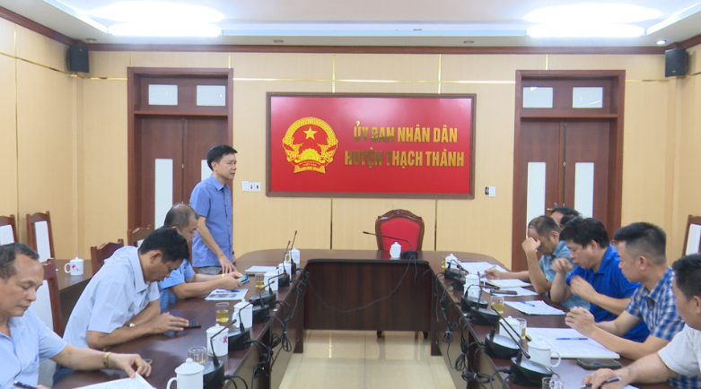 Sở y tế và Trung tâm kiểm soát bệnh tật kiểm tra chỉ đạo công tác phòng chống dịch bệnh do ngập lụt tại huyện Thạch Thành