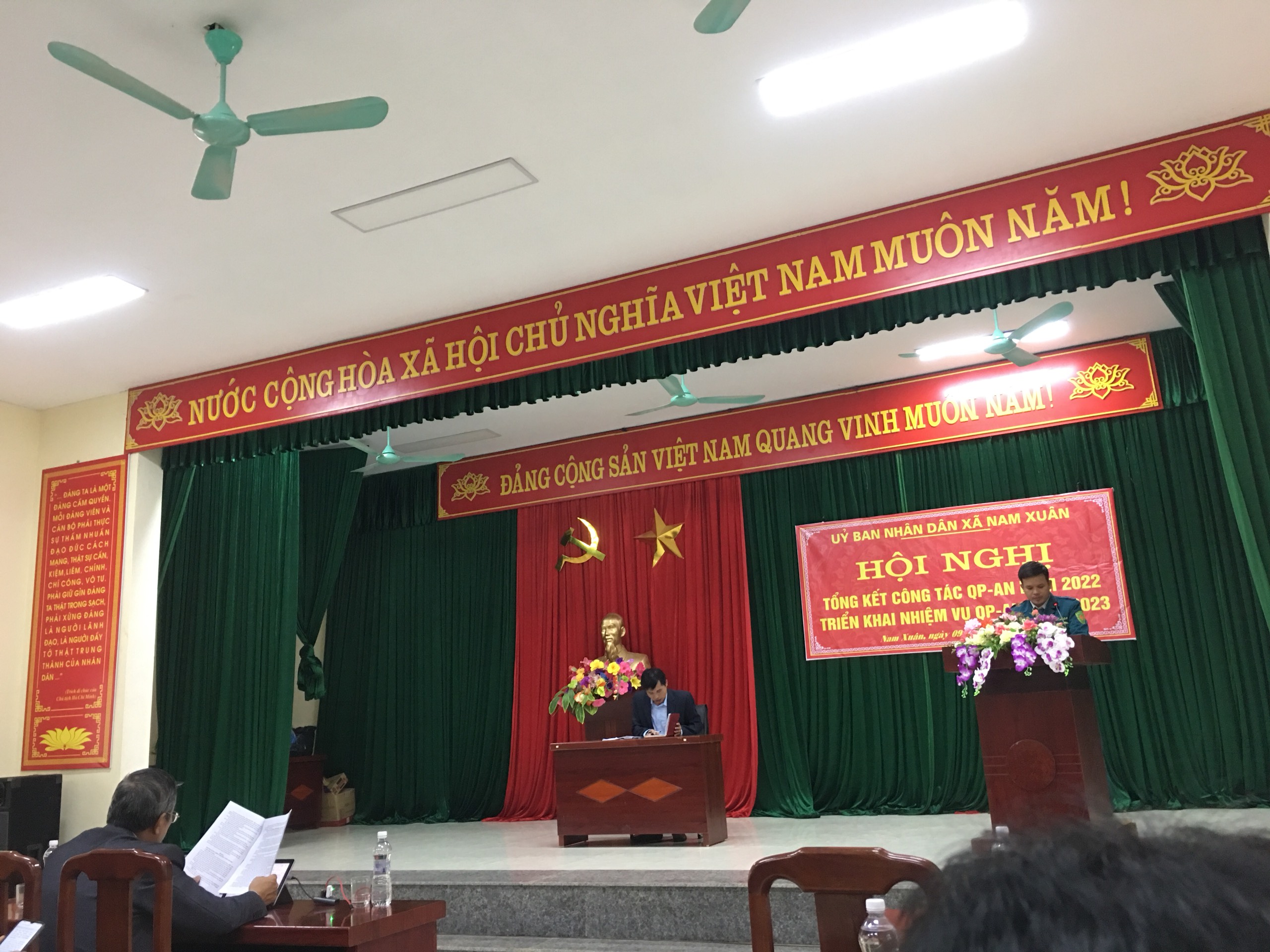 Hội nghị tổng kết công tác QPAN năm 2022, triển khai nhiệm vụ năm 2023