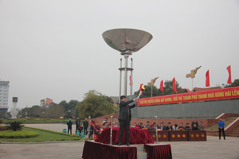 Thành phố Thanh Hóa Tổ chức Lễ Giao nhận quân năm 2016