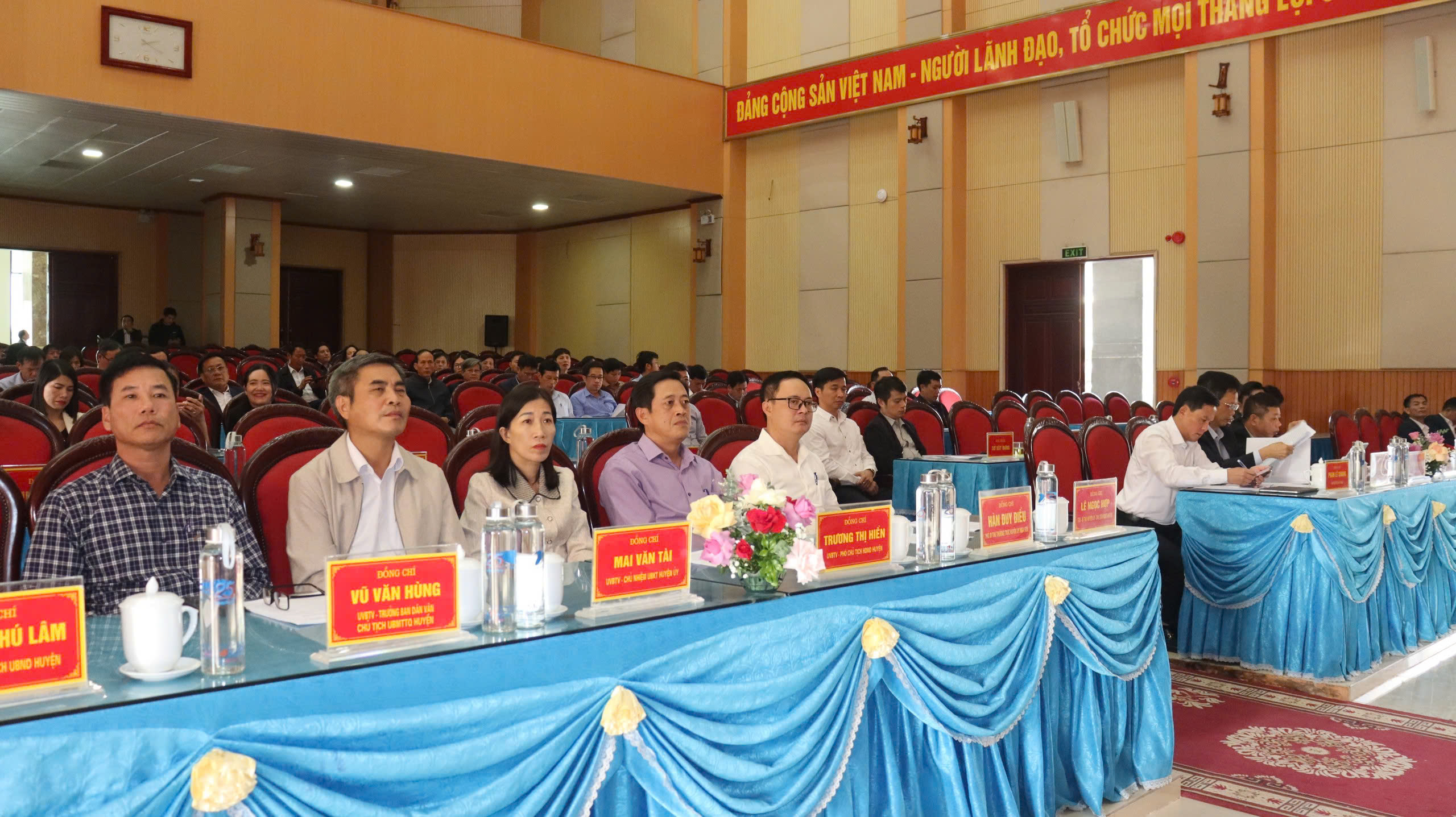Hội Nghị Công bố điều chỉnh quy hoạch xây dựng vùng huyện Nga Sơn đến năm 2045