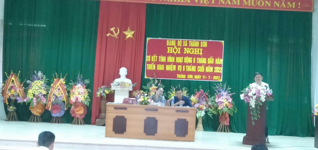 Hội nghị sơ kết Đảng ủy năm 2022