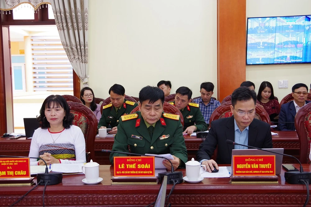 Những người ứng cử ĐBQH khóa XVI tiếp xúc cử tri, vận động bầu cử tại đơn vị bầu cử số 3