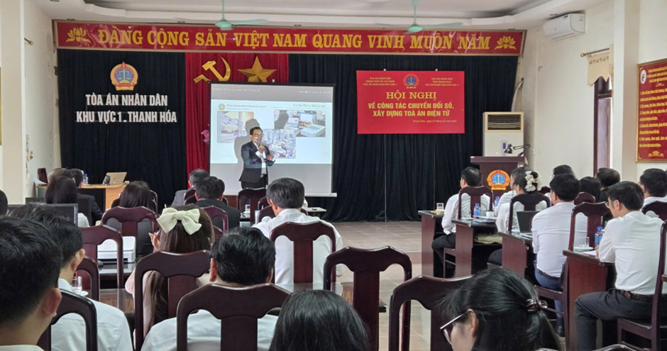 Tòa án nhân dân tỉnh Thanh Hóa thích ứng nhanh  và đạt nhiều hiệu quả từ mô hình mới