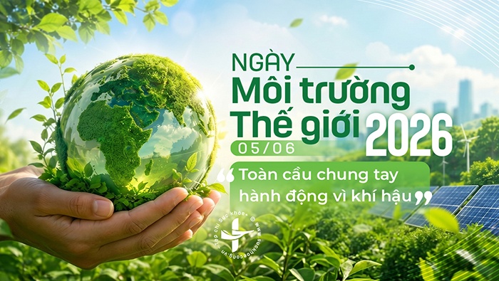 NGÀNH Y TẾ THANH HÓA HƯỞNG ỨNG NGÀY MÔI TRƯỜNG THẾ GIỚI 2026: TOÀN CẦU CHUNG TAY HÀNH ĐỘNG VÌ KHÍ HẬU