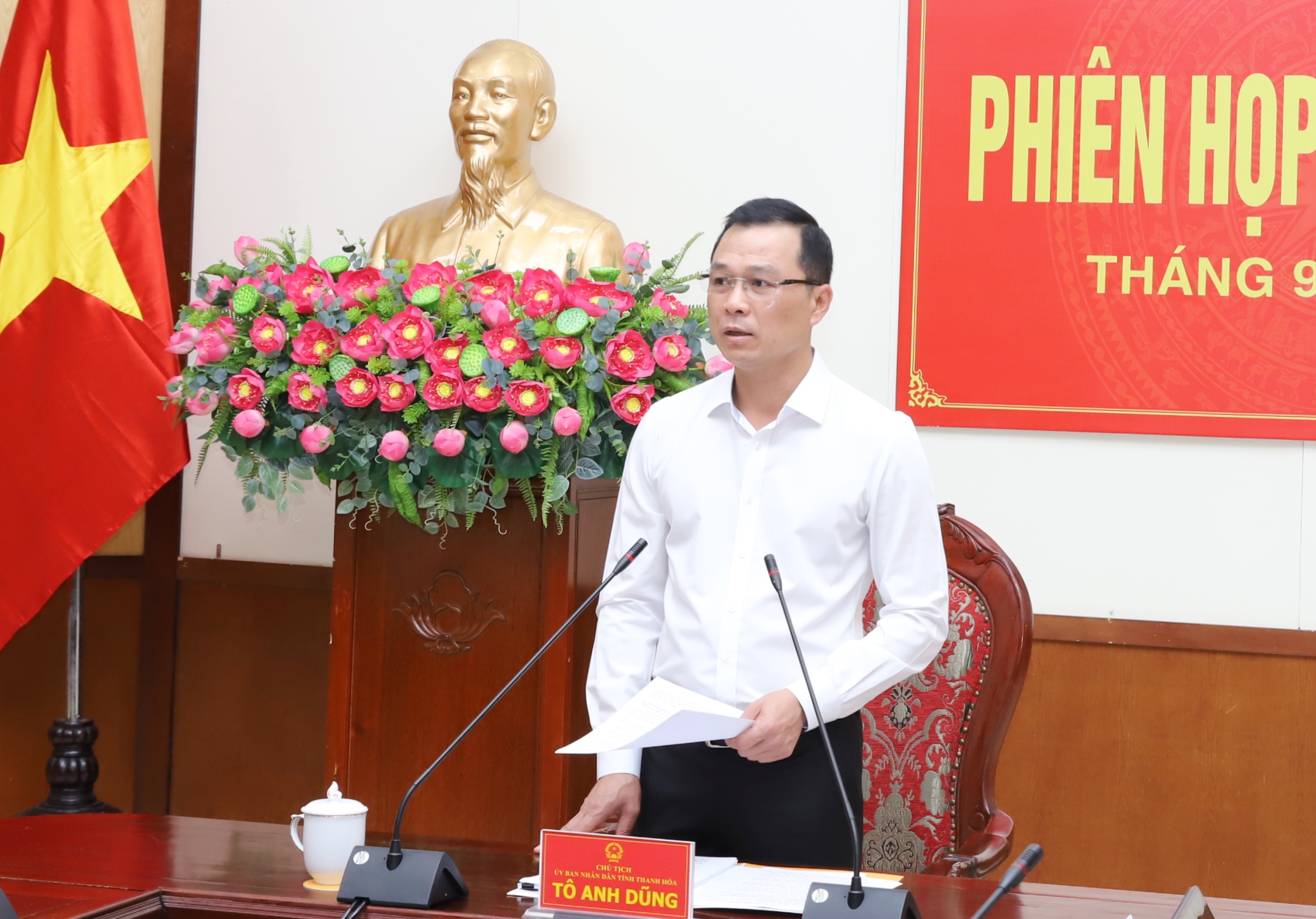 UBND tỉnh họp phiên thường kỳ tháng 9 năm 2026