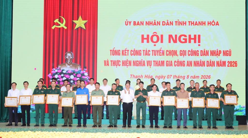 Tổng kết công tác tuyển chọn, gọi công dân nhập ngũ và thực hiện nghĩa vụ tham gia Công an nhân dân năm 2026