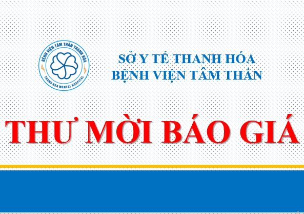 Thư mời báo giá số 322/TM-BVTT ngày 22/8/2025