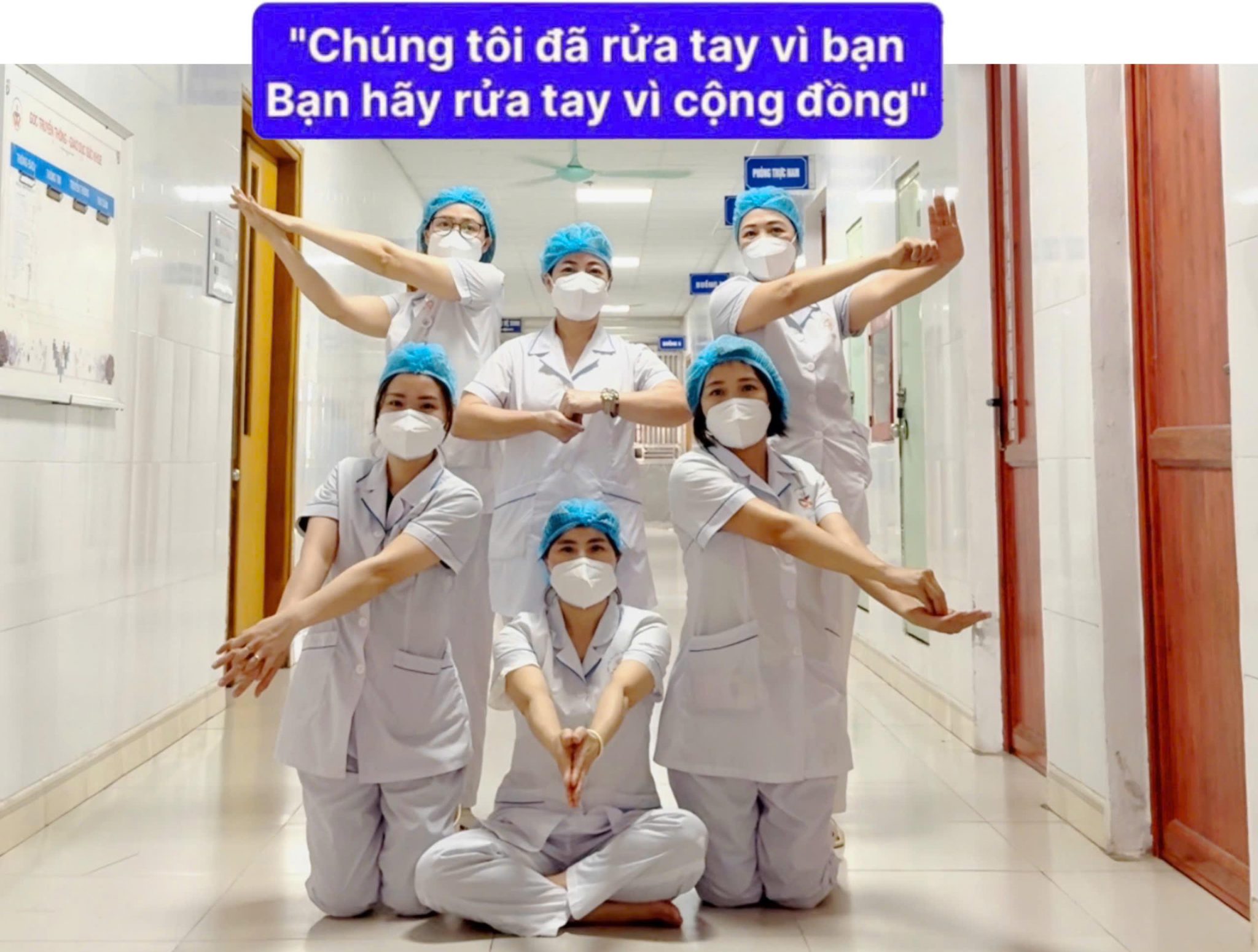 Hưởng ứng ngày vệ sinh tay Thế giới “Vệ sinh tay đúng cách – An toàn cho bạn, an toàn cho tôi”