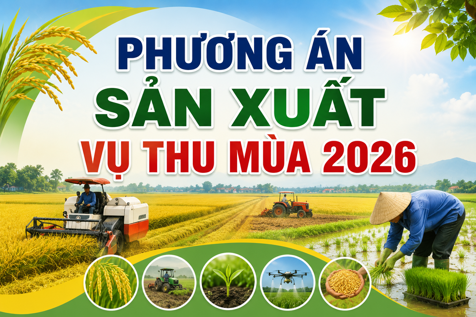 Phương án sản xuất vụ mùa năm 2026 trên địa bàn phường Nam Sầm Sơn