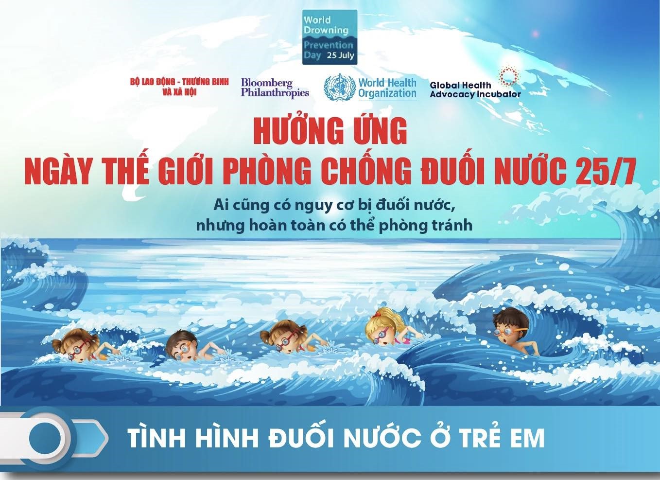 Hưởng ứng Ngày Thế giới phòng chống đuối nước 25/7/2025