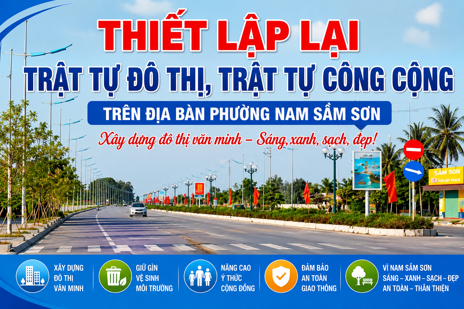 Kế hoạch thực hiện thiết lập lại trật tự đô thị, trật tự công cộng trên địa bàn phường. 