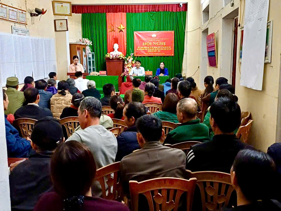 Thực hiện lấy ý kiến nhận xét và tín nhiệm của cử tri nơi cư trú đối với những người ứng cử đại biểu Hội đồng nhân dân các cấp, nhiệm kỳ 2026 – 2031.